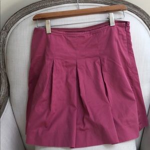 The Limited pink pleated skirt